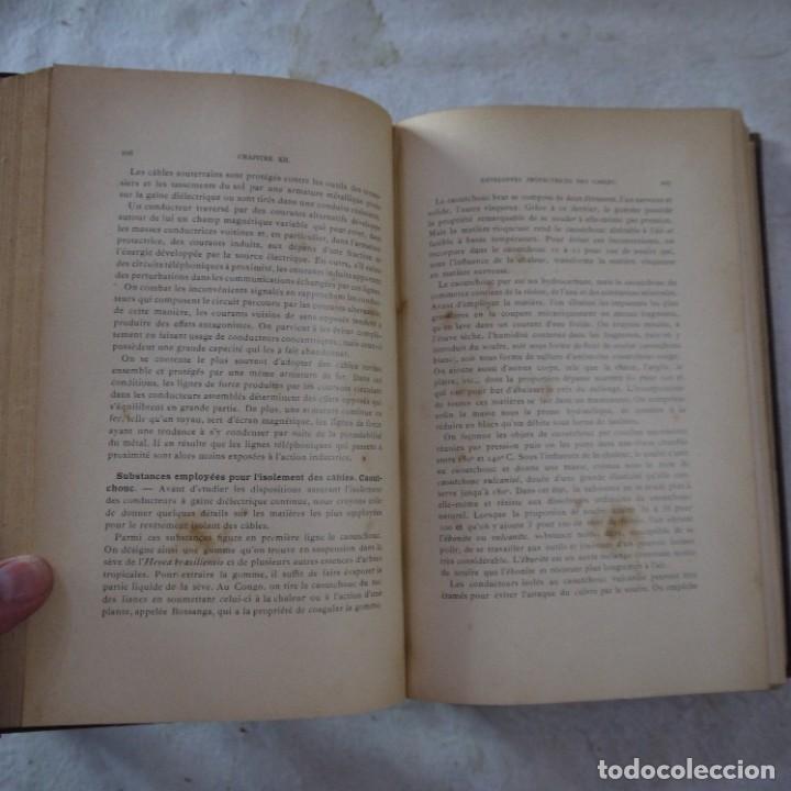 Libros antiguos: LE&Ccedil;ONS SUR L&Eacute;LECTRICIT&Eacute; TOME SECOND - ERIC GERARD - 1905 - FRANCES - Foto 9