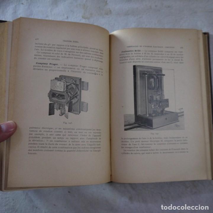 Libros antiguos: LE&Ccedil;ONS SUR L&Eacute;LECTRICIT&Eacute; TOME SECOND - ERIC GERARD - 1905 - FRANCES - Foto 13