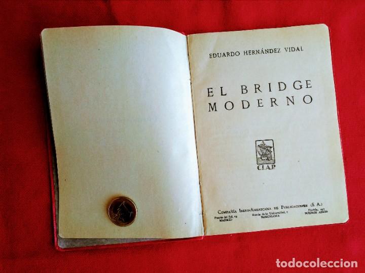 Libros antiguos: Libro antiguo El Brige moderno - Foto 3