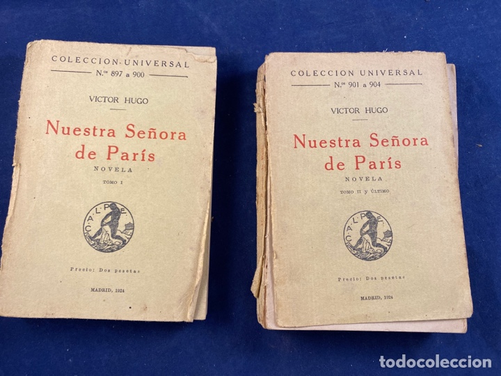 Libros antiguos: Nuestra se&ntilde;ora de Paris - Foto 1