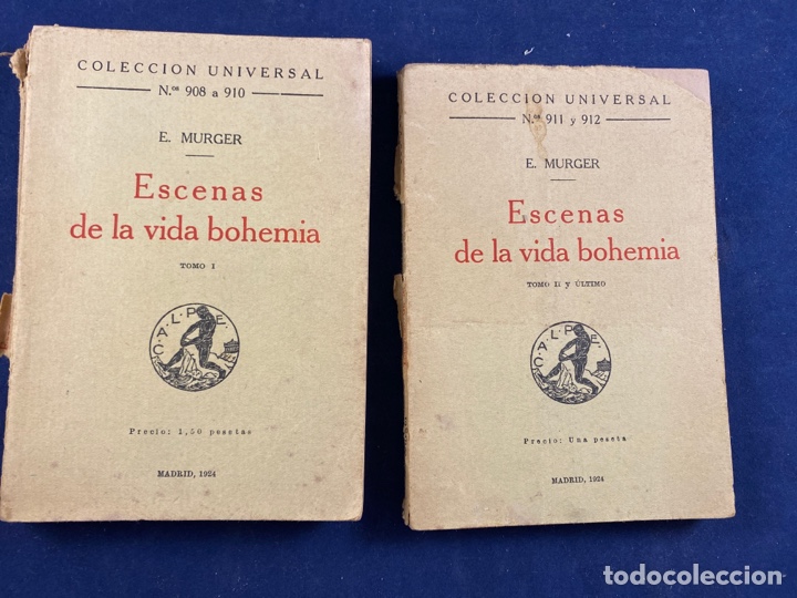 Libros antiguos: Escenas de la vida bohemia - Foto 1