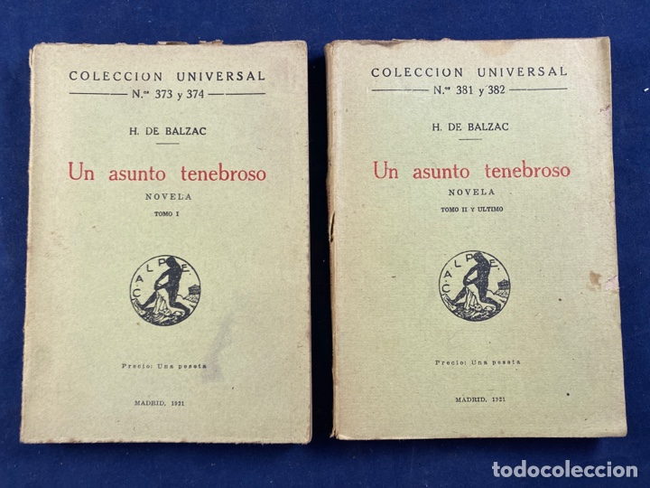 Libros antiguos: Un asunto tenebroso - Foto 1