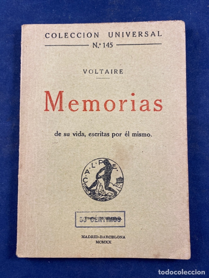 Libros antiguos: Memorias - Foto 1