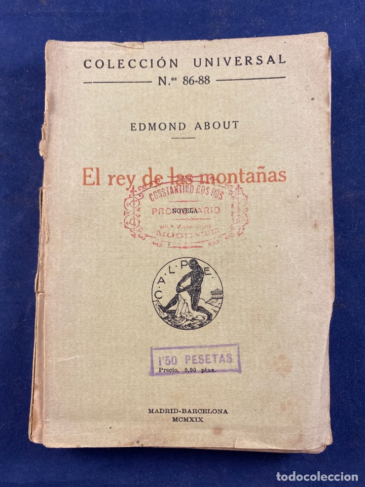 Libros antiguos: El rey de las monta&ntilde;as - Foto 1