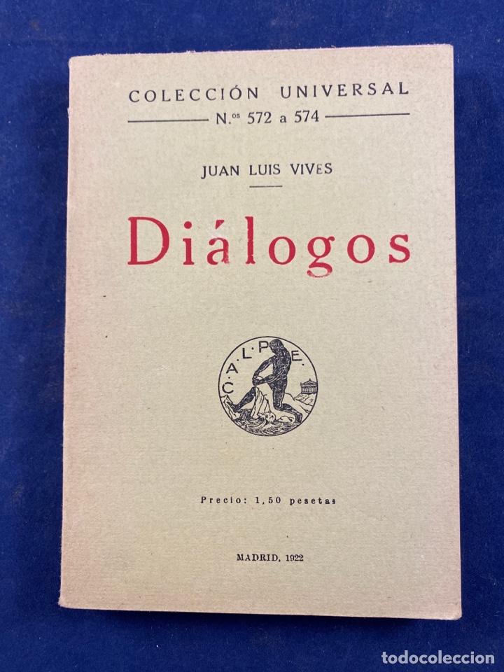 Libros antiguos: Di&aacute;logos - Foto 1