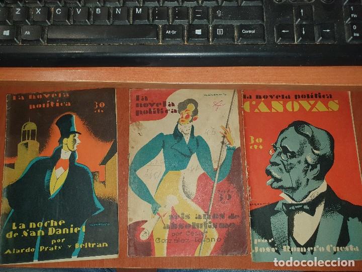 Libri antichi: La novela politica, 1 - 5 - 7 de 1930