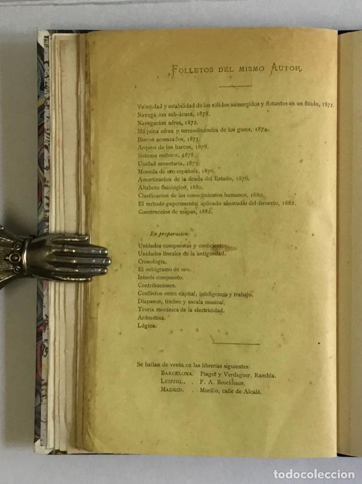 Libros antiguos: CONSTRUCCION DE MAPAS. - HERIZ, Enrique. 1882 - Foto 7