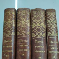 Libros antiguos: DEFENSA HISTÓRICA DEL SEÑORÍO DE VIZCAYA ÁLAVA Y GUIPÚZCOA PEDRO NOVIA DE SALCEDO 1851 PAIS VASCO