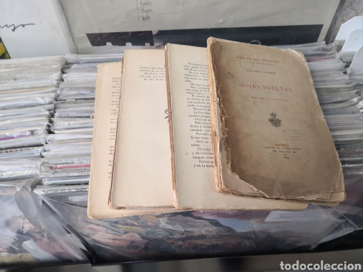 Libros antiguos: Hojas sueltas, Jos&eacute; selgas 1884 - Foto 3