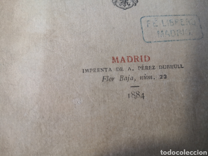 Libros antiguos: Hojas sueltas, Jos&eacute; selgas 1884 - Foto 4