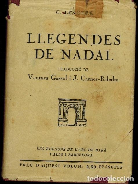 Libros antiguos: LLEGENDES DE NADAL - Foto 1