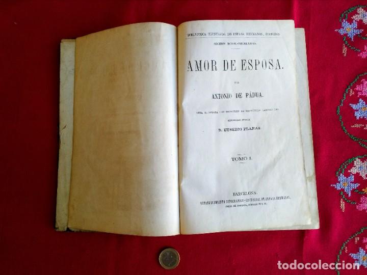 Libros antiguos: Libro antiguo Amor de esposa a&ntilde;o 1871 - Foto 4