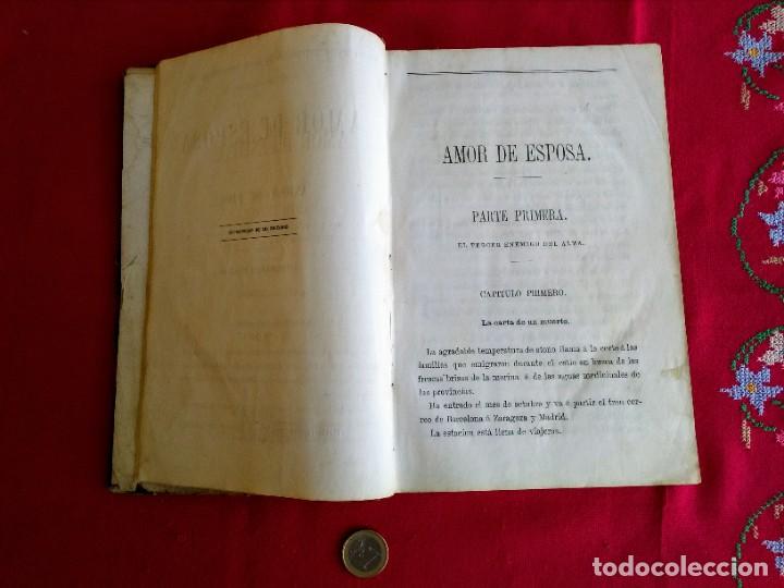 Libros antiguos: Libro antiguo Amor de esposa a&ntilde;o 1871 - Foto 5