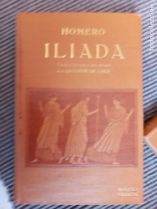 Libros antiguos: HOMERO. LA ILIADA. PROMETEO CA 1920. - Foto 1