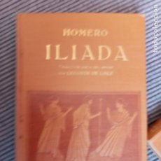 Libros antiguos: HOMERO. LA ILIADA. PROMETEO CA 1920.
