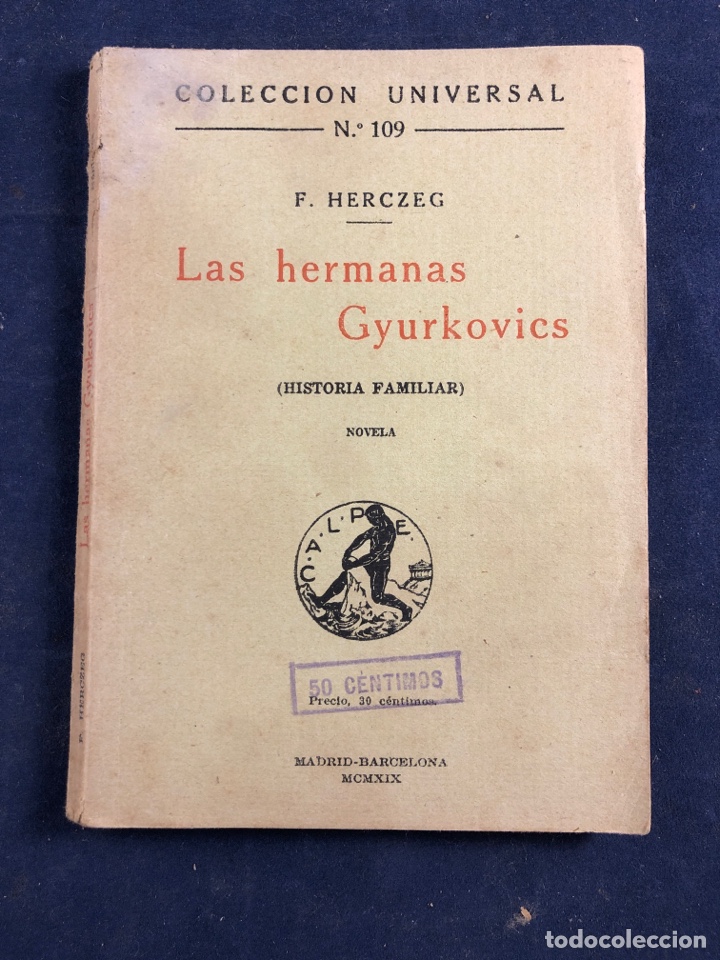 Libros antiguos: Las hermanas Gyurkovics - Foto 1