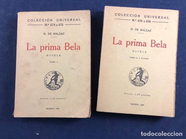Libros antiguos: La prima Bela - Foto 1