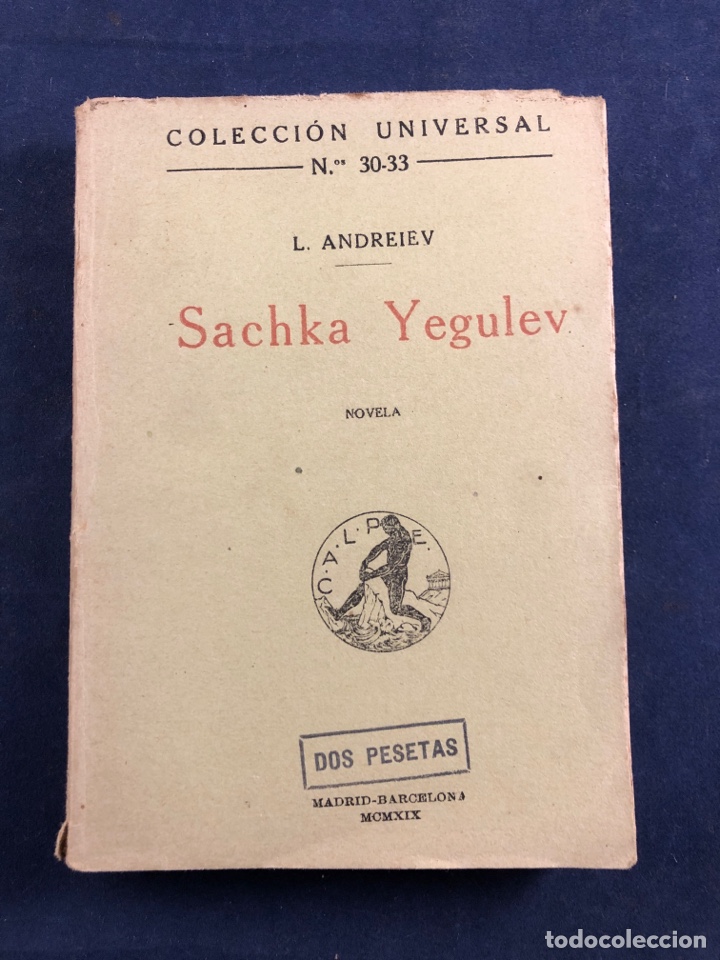 Libros antiguos: Sachka Yegulev - Foto 1