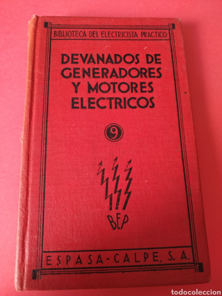 Libros antiguos: Devanadores de generadores y motores eléctricos - Foto 1 - 290028513