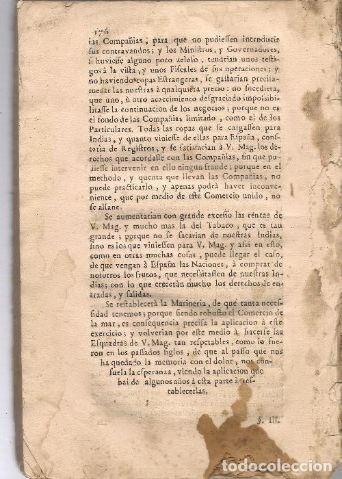 Libros antiguos: REPRESENTACION AL REY SE&Ntilde;OR D. PHELIPE V , 1782 - Foto 2