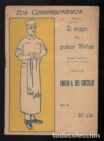 Libros antiguos: CASTILLO, EMILIO G. DEL: EL MILAGRO DEL PROFESOR WOLFRAN - Foto 1