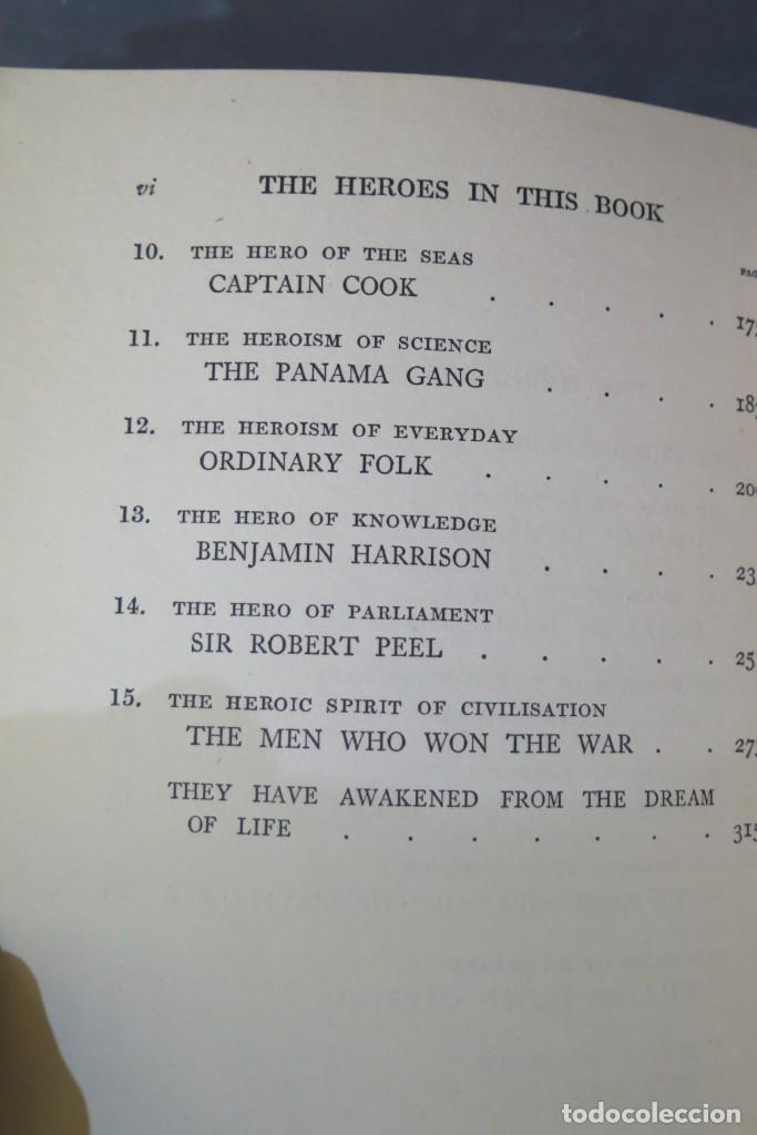 Libros antiguos: Arthur Mee&acute;s Hero Book - Foto 5