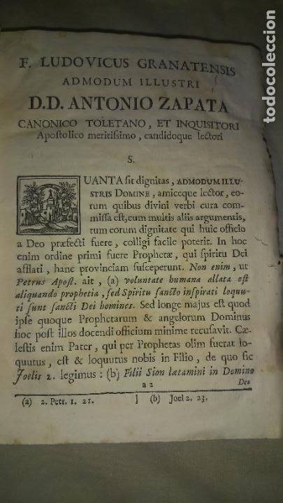 Libros antiguos: SILVA LOCORUM COMMUNIUM - 1771 - FR.LUIS DE GRANADA - PERGAMINO. - Foto 4
