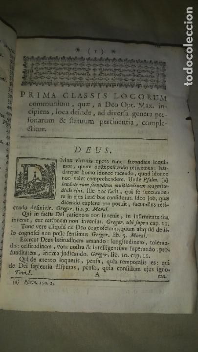 Libros antiguos: SILVA LOCORUM COMMUNIUM - 1771 - FR.LUIS DE GRANADA - PERGAMINO. - Foto 6