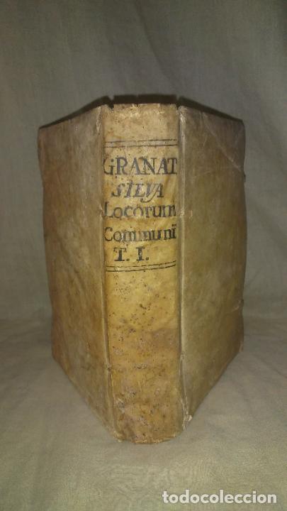 Libros antiguos: SILVA LOCORUM COMMUNIUM - 1771 - FR.LUIS DE GRANADA - PERGAMINO. - Foto 1