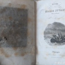 Libros antiguos: HISTOIRE DE MARIE STAURT - MME BEAUGIER - LIMOGES CHEZ BARBOU FRERES - GRABADOS. Lote 290416558