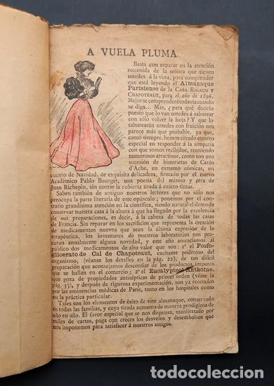 Libros antiguos: LIBRO ALMANAQUE PARISIENSE 1896 - Foto 4