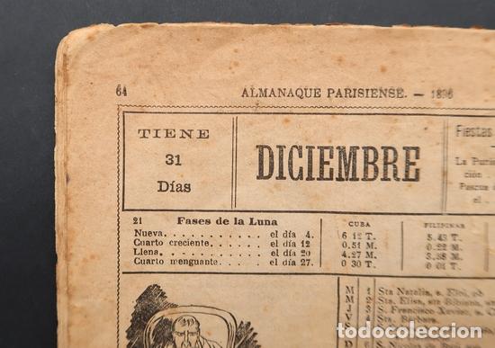 Libros antiguos: LIBRO ALMANAQUE PARISIENSE 1896 - Foto 7