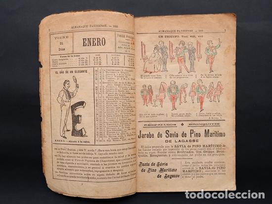 Libros antiguos: LIBRO ALMANAQUE PARISIENSE 1896 - Foto 1