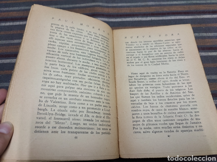 Libros antiguos: Nueva - York. Paul Morand. Ed. Ulises, 1930 - Foto 7