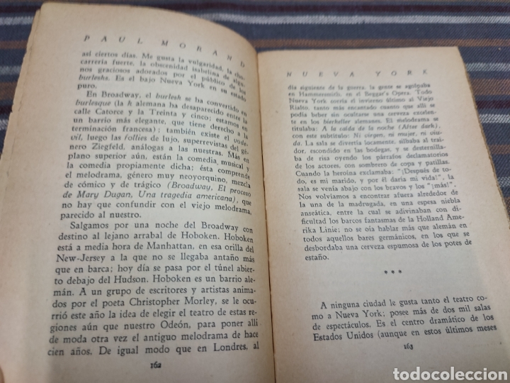 Libros antiguos: Nueva - York. Paul Morand. Ed. Ulises, 1930 - Foto 8