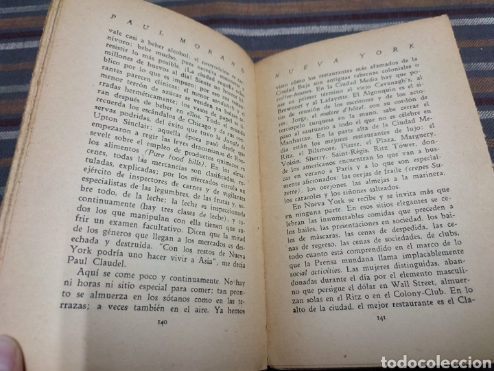 Libros antiguos: Nueva - York. Paul Morand. Ed. Ulises, 1930 - Foto 9