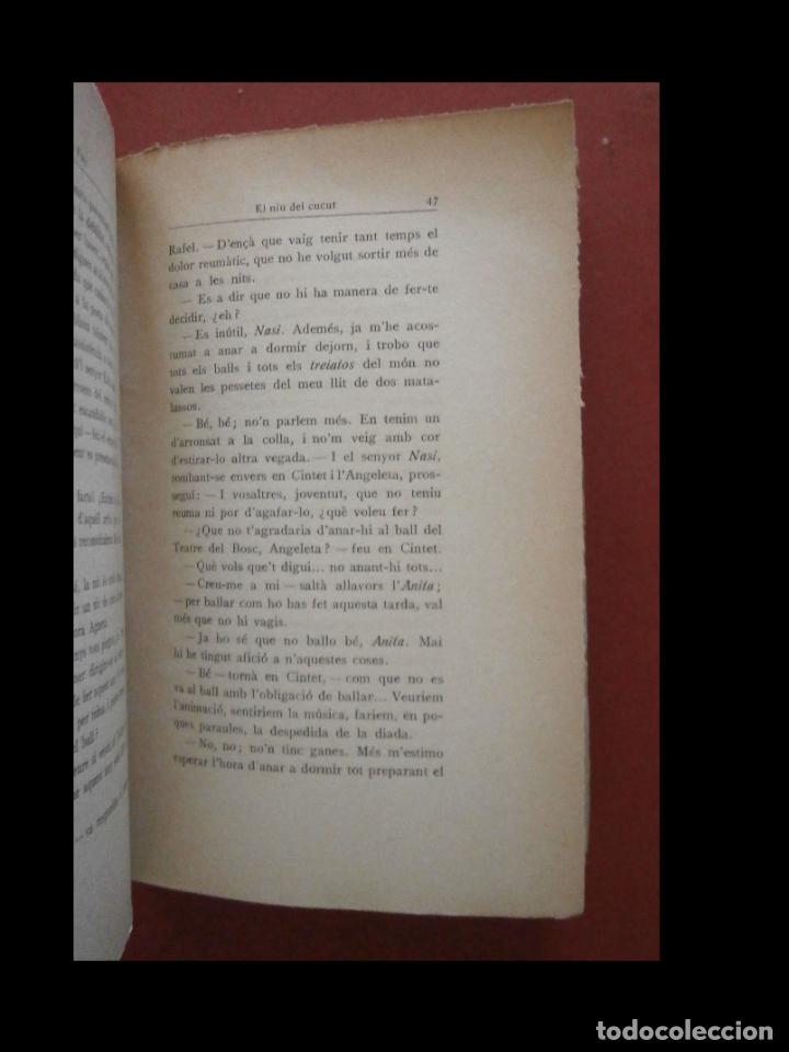 Libros antiguos: El niu del cucut. Novel.la. Alexandre Font - Foto 3