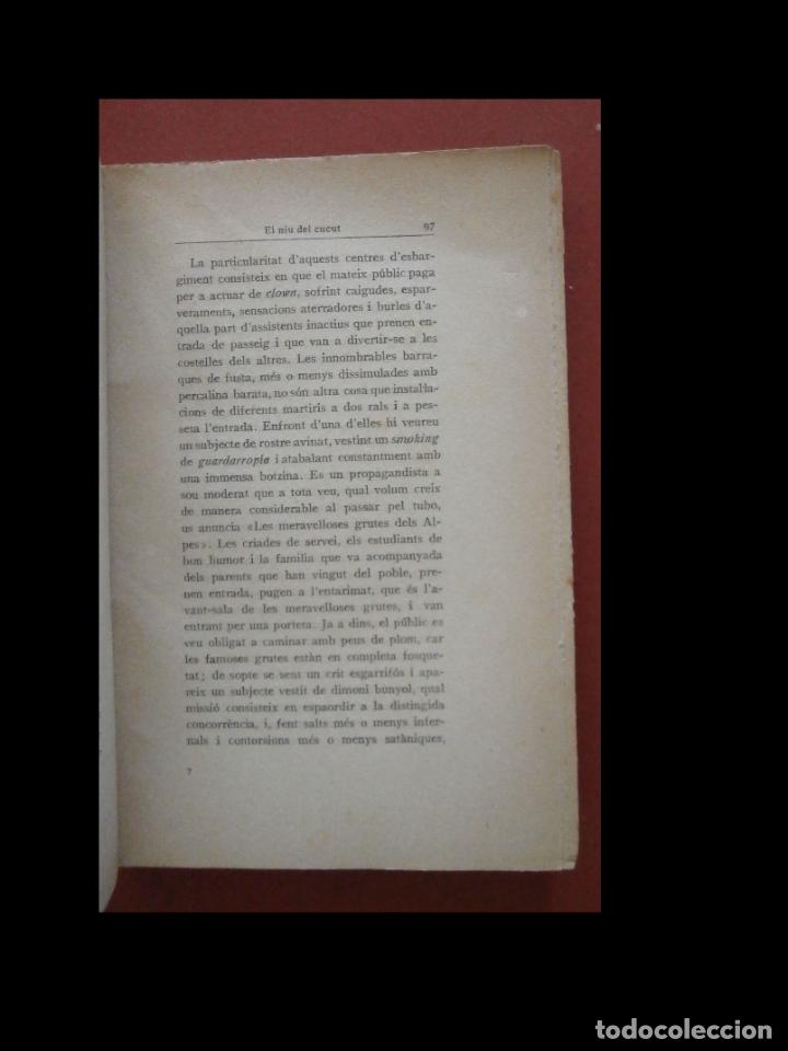 Libros antiguos: El niu del cucut. Novel.la. Alexandre Font - Foto 4