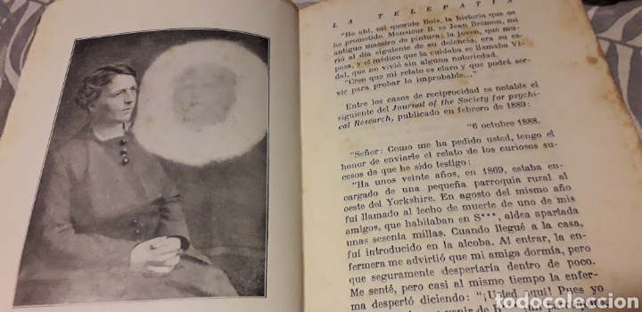 Libros antiguos: LA TELEPAT&Iacute;A, W. FOWLER SHELL, - Foto 5