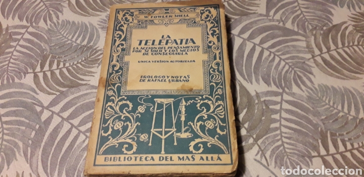 Libros antiguos: LA TELEPAT&Iacute;A, W. FOWLER SHELL, - Foto 1