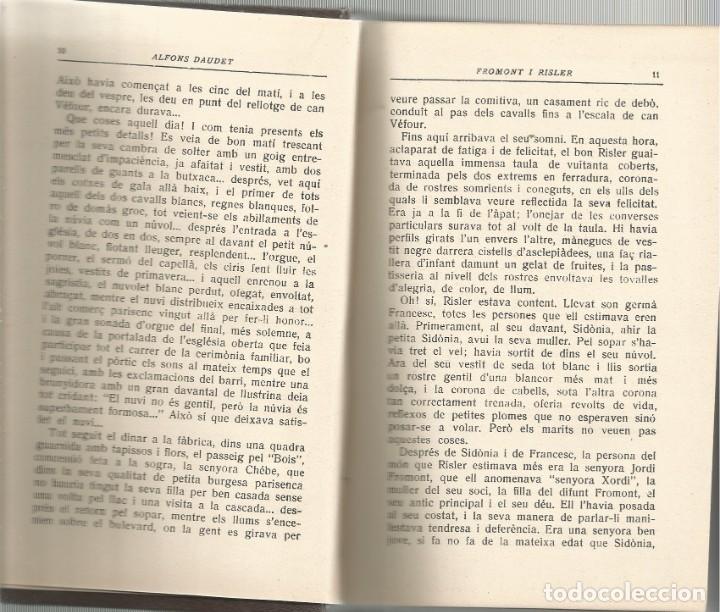 Libros antiguos: FROMONT I RISLER - ALFONS DAUDET - Foto 2