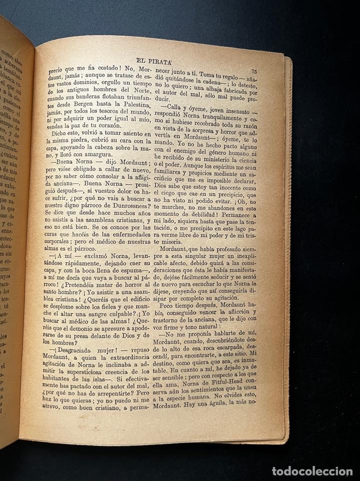 Libros antiguos: EL PIRATA. WALTER SCOTT. EDITORIAL RAMON SOPENA. BARCELONA, 1935. PAGS: 268 - Foto 4 - 293915913
