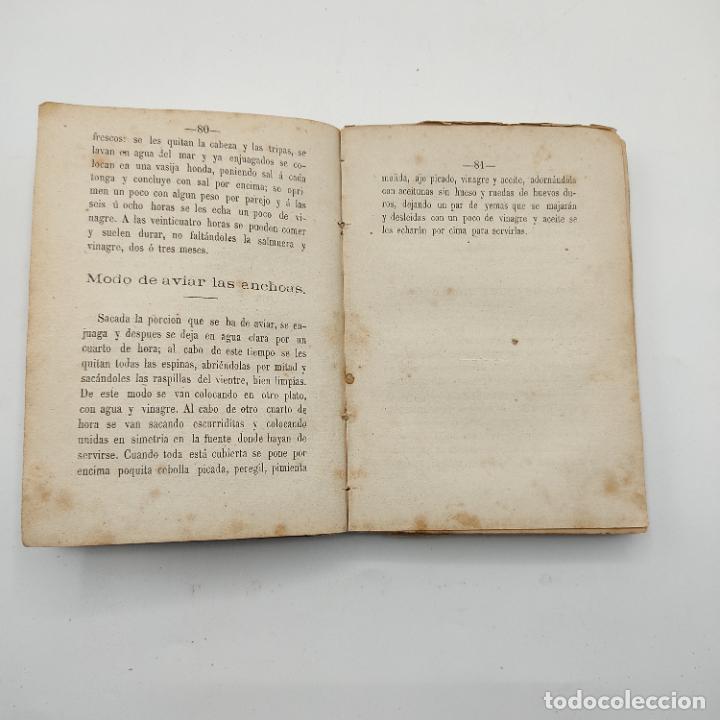 Libros antiguos: EL COCINERO ESPAÑOL Y LA PERFECTA COCINERA. GUILLERMO MOYANO. 2ª ED. 1873. PAGS. 317. - Foto 5 - 294573193