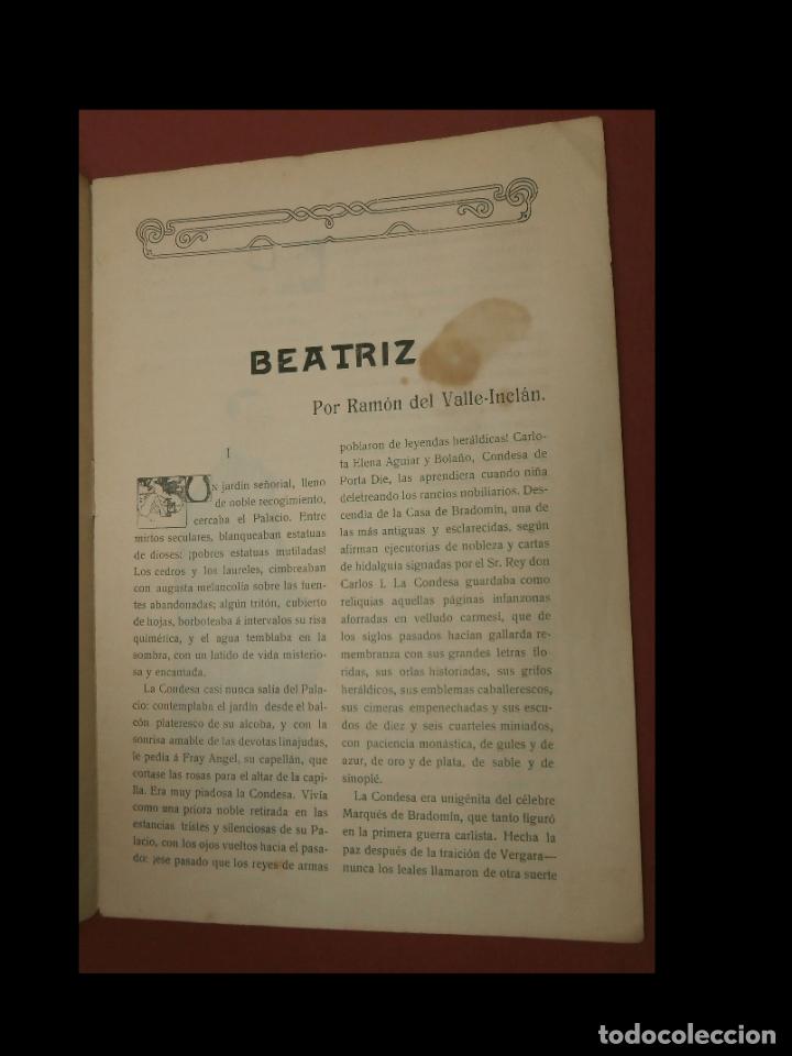 Libros antiguos: Beatriz. Ram&oacute;n del Valle-Inclan - Foto 3