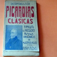 Libros antiguos: PICARDIAS CLÁSICAS - RAMILLETE DE PRECIOSAS POESÍAS - ENCICLOPEDIA DE LA RISA -. Lote 294867813