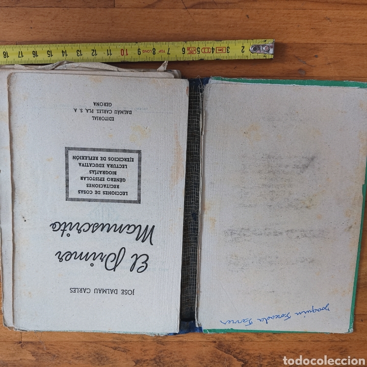 Libros antiguos: Libro El Primer manuscrito de J. Dalmau Carles. 1908? - Foto 3