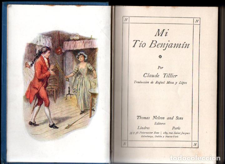 Libros antiguos: CLAUDE TILLIER : MI TIO BENJAMIN (NELSON, PARIS, c. 1920) - Foto 1