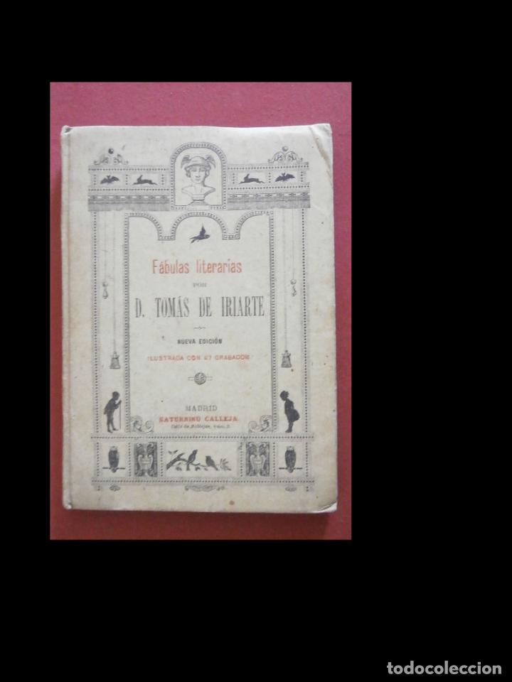 Antiquarische B&uuml;cher: F&aacute;bulas literarias de D. Tom&aacute;s de Iriarte
