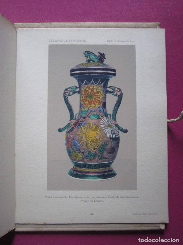 Libros antiguos: LA CERAMIQUE JAPONAISE BALLOT CON 46 LAMINAS PARIS 1920 L4C1 - Foto 4 - 295750303
