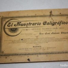 Libros antiguos: MUESTRARIO CALIGRÁFICO. AÑO 1901. AUTOR CHÁPULI.. Lote 295898168